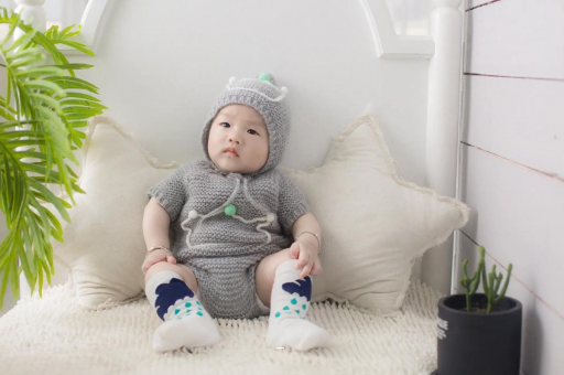 射阳七个月宝宝脚长